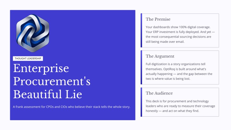 Stop Forcing Compliance. Start Capturing Reality. — 1/6